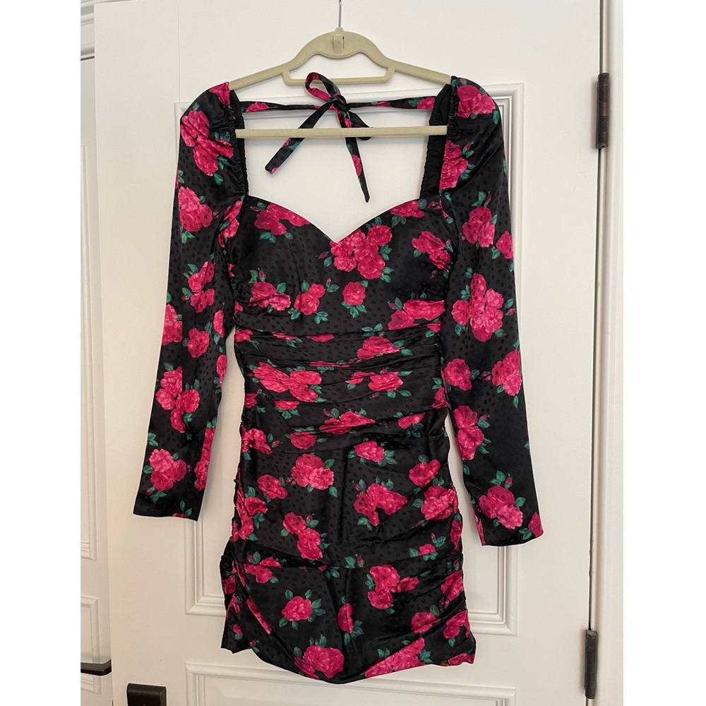 Ronny Kobo Floral Dress WORN ONCE like NEW! Size XS